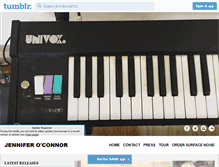 Tablet Screenshot of jenniferoconnor.net